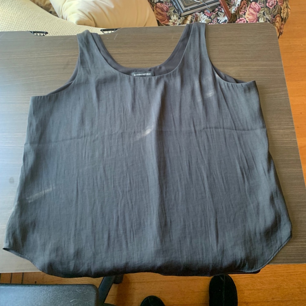 Black Tank from Banana Republic in XL